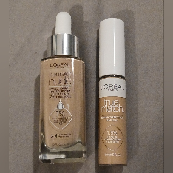 NWT!! LO'REAL TRUE MATCH FOUNDATION & CONCEALER - Picture 1 of 8